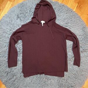 Soma Weekend Dark Chocolate Brown Hoodie Size L